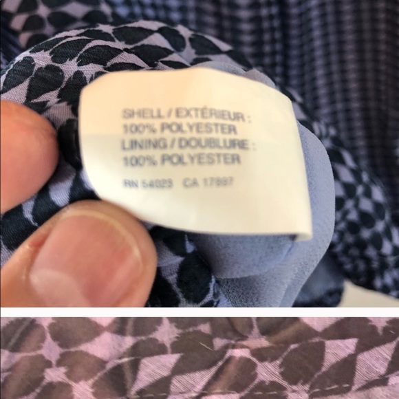 GAP Factory Purple & Blue Chiffon Shell Tank Top - Picture 4 of 5